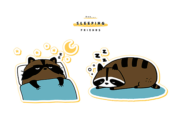 별 동물캐릭터 일러스트 베개 사람없음 눕기 귀여움 이불 초승달 너구리 Z 겨울잠 일러캐릭터 AI파일 자연요소 동물 캐릭터 알파벳 컨셉 포유류 침구 모션 달 잠 파일형식 벡터