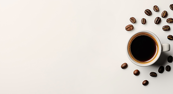 JPG 편집이미지 커피 한잔 그림자 사람없음 원두 커피잔 감성 에스프레소 편집실사 AI포토 AI콘텐츠 1 음료 컨셉 잔 CG 파일형식