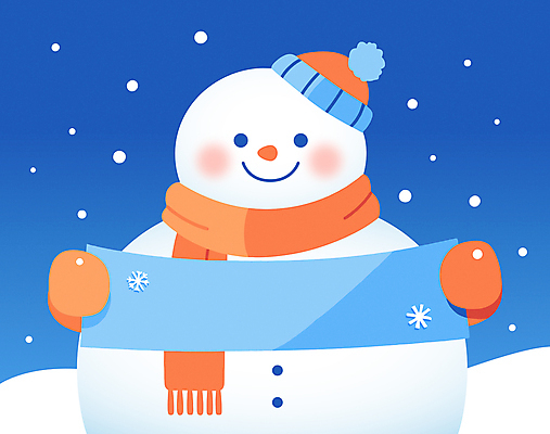 캐릭터 배너 장갑 겨울 일러스트 눈사람 털모자 미소 들기 사람없음 파란색 귀여움 목도리 눈 눈송이 카피스페이스 국내일러스트 일러캐릭터 AI파일 자연요소 모자_잡화 잡화 계절 컬러 컨셉 모션 날씨 눈_날씨 표정 공백 파일형식 벡터