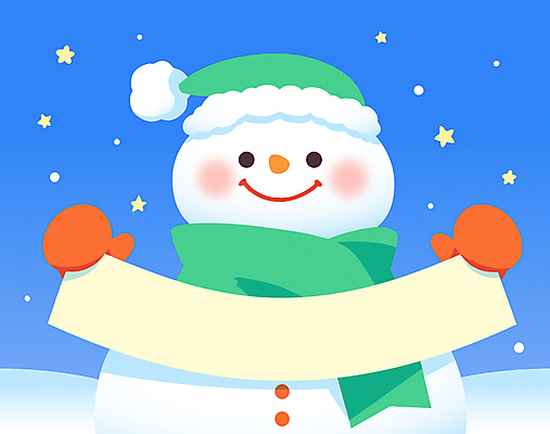 캐릭터 배너 장갑 겨울 일러스트 눈사람 털모자 미소 들기 사람없음 파란색 귀여움 목도리 눈 카피스페이스 국내일러스트 일러캐릭터 AI파일 자연요소 모자_잡화 잡화 계절 컬러 컨셉 모션 날씨 표정 공백 파일형식 벡터