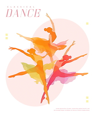 전신 PSD 여자 포스터 예술 분홍색 포즈 일러스트 성인 세명 공연 댄서 클래식 우아함 발레 발레복 발레동작 발레공연 성인여자만 국내일러스트 직업 옷 컬러 컨셉 사람 이벤트 춤 여자만 성인만 파일형식