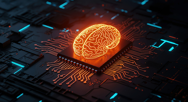 JPG 편집이미지 기술 사람없음 그래픽 회로판 연결 뇌 반도체 반도체산업 반도체칩 전자부품 칩셋 편집실사 HBM AI컴퓨터그래픽 AI콘텐츠 산업 메모리칩 부속품 CG 파일형식