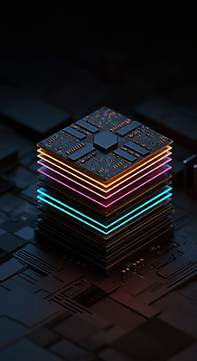 JPG 편집이미지 기술 사람없음 그래픽 회로판 연결 반도체 반도체산업 반도체칩 전자부품 칩셋 편집실사 HBM AI컴퓨터그래픽 AI콘텐츠 산업 메모리칩 부속품 CG 파일형식