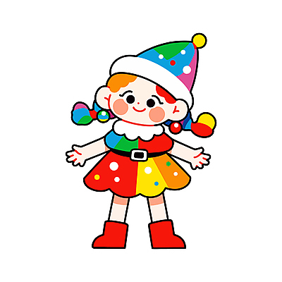 전신 여자 어린이 크리스마스 일러스트 산타모자 산타옷 양갈래머리 팔벌리기 한명 미소 소녀 컬러풀 파티 귀여움 귀걸이 기쁨 벨트 소녀한명만 일러캐릭터 AI파일 캐릭터 모자_잡화 1 헤어스타일 잡화 옷 기념일 감정 컬러 컨셉 장신구 모션 표정 사람 이벤트 여자한명만 소녀만 파일형식 벡터