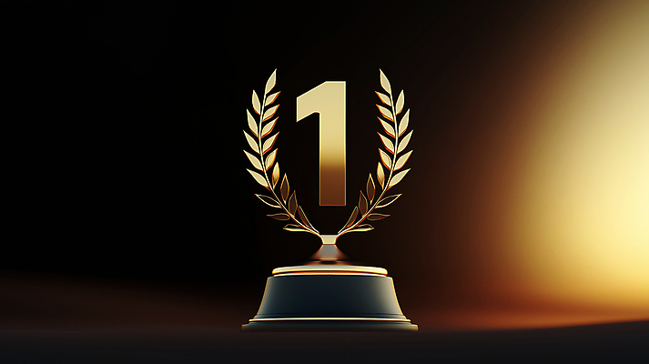 JPG 편집이미지 1 상징 성공 기념 사람없음 빛 금속 어둠 금색 우승 화려 황금 상패 트로피 심볼 심플 시상 시상식 편집실사 AI컴퓨터그래픽 AI콘텐츠 컬러 컨셉 재질 최고 상_우승 CG 파일형식