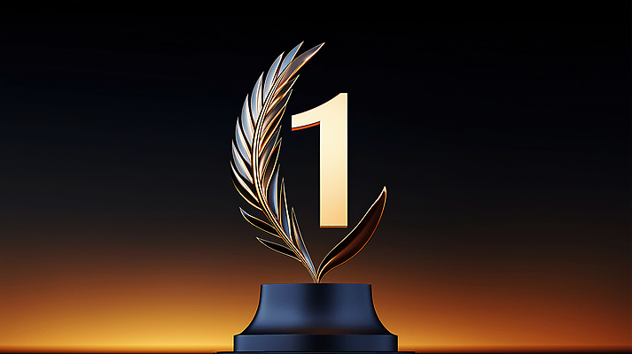 JPG 편집이미지 1 상징 성공 기념 사람없음 빛 금속 어둠 금색 우승 화려 황금 상패 트로피 심볼 심플 시상 시상식 편집실사 AI컴퓨터그래픽 AI콘텐츠 컬러 컨셉 재질 최고 상_우승 CG 파일형식