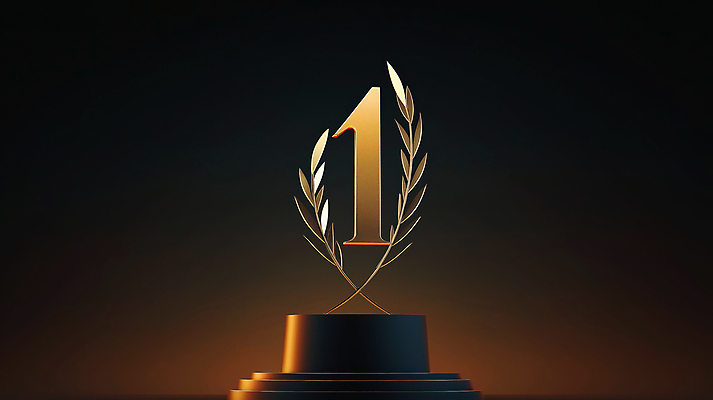 JPG 편집이미지 1 상징 성공 기념 사람없음 빛 금속 어둠 금색 우승 화려 황금 상패 트로피 심볼 심플 시상 시상식 편집실사 AI컴퓨터그래픽 AI콘텐츠 컬러 컨셉 재질 최고 상_우승 CG 파일형식
