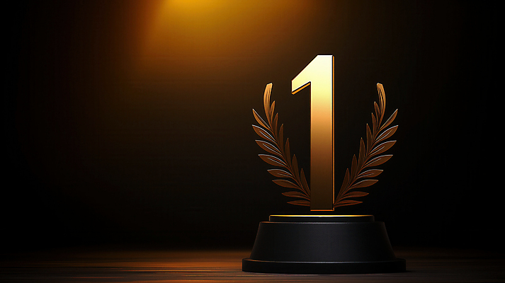 JPG 편집이미지 1 상징 성공 기념 사람없음 빛 금속 어둠 금색 우승 화려 황금 상패 트로피 심볼 심플 시상 시상식 편집실사 AI컴퓨터그래픽 AI콘텐츠 컬러 컨셉 재질 최고 상_우승 CG 파일형식