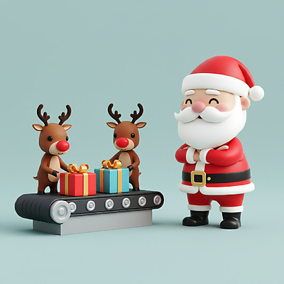 캐릭터 모자_잡화 1 기념일 감정 크리스마스 모션 사슴 표정 선물 사람 성인 상자 3D 기계 남자한명만 노인남자만 파일형식 AI콘텐츠 웃음 팔짱 루돌프 선물상자 준비 포장 산타클로스 전신 한명 남자 수염 행복 JPG 편집3D 편집이미지 노인남자한명만 노년 산타모자 3D캐릭터 컨베어밸트 AI컴퓨터그래픽