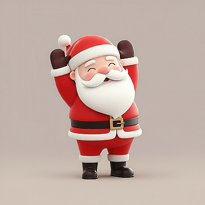 JPG 전신 편집이미지 노년 남자 행복 크리스마스 산타모자 수염 3D캐릭터 한명 산타클로스 만세 노인남자한명만 편집3D AI컴퓨터그래픽 AI콘텐츠 캐릭터 모자_잡화 1 기념일 감정 모션 사람 성인 3D 남자한명만 노인남자만 파일형식