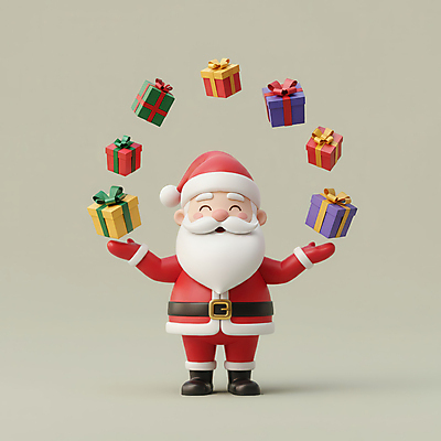 캐릭터 모자_잡화 1 기념일 감정 크리스마스 모션 선물 사람 성인 상자 3D 남자한명만 노인남자만 파일형식 AI콘텐츠 떠있는 저글링 손들기 선물상자 산타클로스 전신 한명 남자 수염 행복 JPG 편집3D 편집이미지 노인남자한명만 노년 산타모자 3D캐릭터 AI컴퓨터그래픽