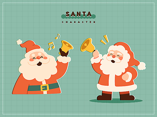 전신 노년 남자 스티커 크리스마스 일러스트 미소 웃음 들기 상반신 두명 초록색 산타클로스 귀여움 징글벨 홀리데이 노인남자만 일러캐릭터 AI파일 캐릭터 기념일 컬러 컨셉 모션 휴가 표정 사람 성인 종 남자만 노인만 파일형식 벡터