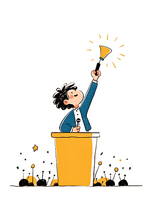 JPG 남자 어린이 일러스트 한명 미소 소년 주먹 무대 종 자신감 발표 강의 마이크 고개들기 단상 손뻗기 소년한명만 국내일러스트 AI일러스트 AI콘텐츠 1 감정 음향기기 모션 표정 사람 남자한명만 소년만 파일형식