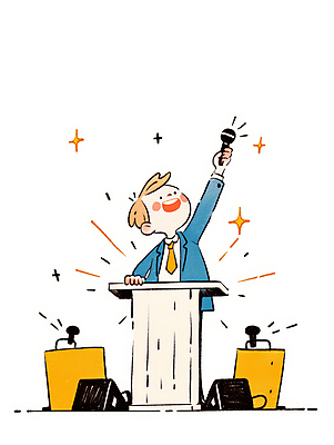 JPG 남자 어린이 일러스트 한명 서기 웃음 들기 소년 무대 잡기 자신감 발표 강의 마이크 고개들기 단상 손뻗기 소년한명만 국내일러스트 AI일러스트 AI콘텐츠 1 감정 음향기기 모션 표정 사람 남자한명만 소년만 파일형식