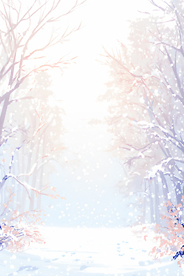 JPG 나무 설경 겨울 일러스트 풍경 사람없음 눈 숲 눈길 쌓인눈 눈내림 국내일러스트 AI일러스트 AI콘텐츠 자연요소 식물 계절 길 날씨 눈_날씨 파일형식