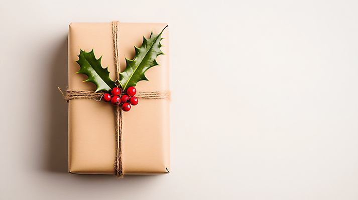JPG 편집이미지 크리스마스장식 크리스마스 그림자 크리스마스선물 사람없음 선물상자 한개 오브젝트 호랑가시나무열매 편집실사 AI포토 AI콘텐츠 1 기념일 열매 선물 상자 CG 파일형식