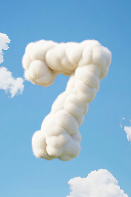 JPG 구름 편집이미지 하늘 타이포그라피 사람없음 숫자 디지털합성 양모 7 편집실사 AI컴퓨터그래픽 AI콘텐츠 자연요소 문자 직물 CG 파일형식