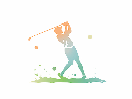 전신 남자 골프 일러스트 한명 성인 골프채 원형 스윙 그라데이션 성인남자한명만 국내일러스트 AI파일 도형 1 포즈 골프용품 사람 구기 남자한명만 성인남자만 파일형식 벡터