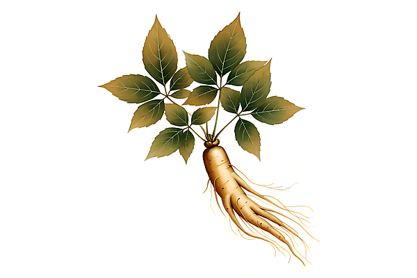 JPG 잎 일러스트 사람없음 인삼 뿌리 국내일러스트 AI일러스트 AI콘텐츠 식물 삼 파일형식