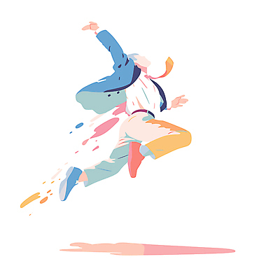 전신 남자 일러스트 성공 한명 정장 성인 달리기 점프 직장인 파스텔톤 성인남자한명만 국내일러스트 AI파일 직업 1 옷 컬러 컨셉 모션 사람 남자한명만 성인남자만 파일형식 벡터