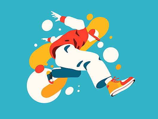 전신 모자 남자 일러스트 한명 성인 파란색 비보이 춤동작 성인남자한명만 국내일러스트 AI파일 1 잡화 컬러 사람 춤 남자한명만 성인남자만 파일형식 벡터