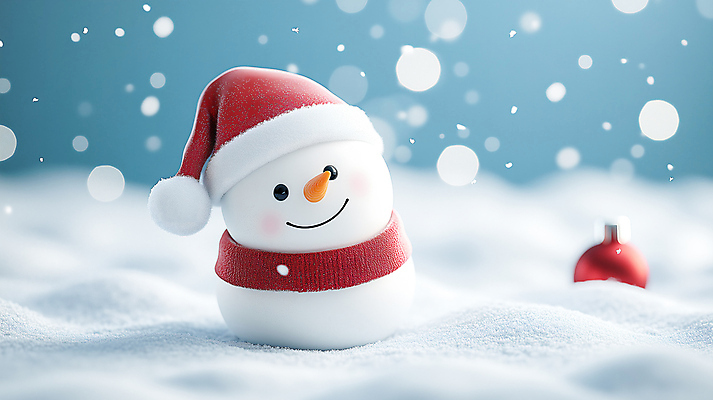 JPG 편집이미지 행복 겨울 산타모자 눈사람 사람없음 목도리 기쁨 눈 보케 오너먼트 편집실사 AI컴퓨터그래픽 AI콘텐츠 자연요소 모자_잡화 잡화 계절 감정 크리스마스장식 크리스마스 날씨 CG 파일형식