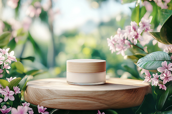 JPG 편집 편집이미지 사람없음 뷰티 화장품 용기 네이처 목업 편집실사 AI포토 AI콘텐츠 그릇 CG 파일형식