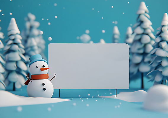 JPG 나무 편집이미지 크리스마스 겨울 눈사람 사람없음 디지털합성 화이트보드 눈내림 카피스페이스 편집실사 AI컴퓨터그래픽 AI콘텐츠 식물 계절 기념일 눈_날씨 공백 CG 파일형식