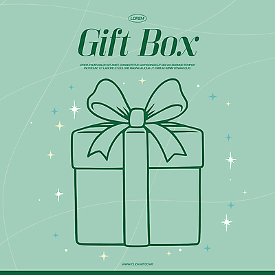 기념일 리본 크리스마스 라인일러스트 일러스트 사람없음 초록색 선물상자 반짝임 축하 민트색 국내일러스트 AI파일 컬러 컨셉 모션 선물 이벤트 상자 파일형식 벡터