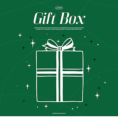 기념일 리본 크리스마스 라인일러스트 일러스트 사람없음 초록색 선물상자 반짝임 축하 국내일러스트 AI파일 컬러 컨셉 모션 선물 이벤트 상자 파일형식 벡터