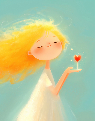 JPG 여자 어린이 하늘색 일러스트 천사 사랑 한명 미소 소녀 상반신 반짝임 금발 평화 눈감음 희망 하트 포근함 순수 손모으기 천사날개 소녀한명만 국내일러스트 AI일러스트 AI콘텐츠 모양 1 헤어스타일 감정 컨셉 날개 모션 표정 사람 손짓 파란색 감각 여자한명만 소녀만 파일형식