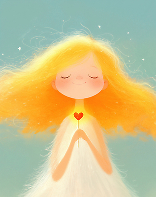 JPG 여자 어린이 하늘색 일러스트 천사 사랑 한명 미소 소녀 상반신 반짝임 금발 눈감음 희망 하트 잡기 포근함 순수 손모으기 천사날개 소녀한명만 국내일러스트 AI일러스트 AI콘텐츠 모양 1 헤어스타일 감정 컨셉 날개 모션 표정 사람 손짓 파란색 감각 여자한명만 소녀만 파일형식