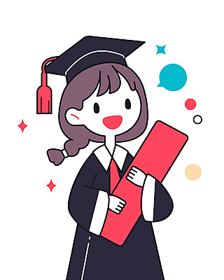 여자 일러스트 학사모 졸업 청소년 졸업생 한명 미소 들기 상반신 기쁨 졸업장 십대여자한명만 국내일러스트 AI파일 모자_잡화 1 교육 감정 모션 표정 사람 여자한명만 십대여자만 파일형식 벡터