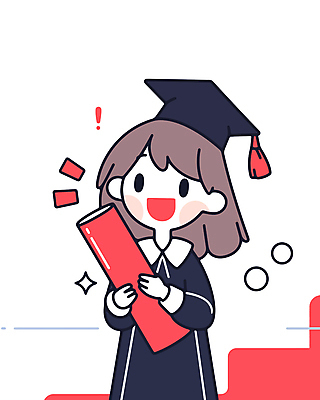 여자 일러스트 학사모 졸업 청소년 졸업생 한명 미소 들기 상반신 기쁨 졸업장 십대여자한명만 국내일러스트 AI파일 모자_잡화 1 교육 감정 모션 표정 사람 여자한명만 십대여자만 파일형식 벡터