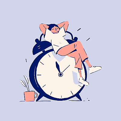 전신 여자 여유 시계 일러스트 휴식 한명 성인 컵 눈감음 기댐 자명종 알람 다리꼬기 잠 성인여자한명만 국내일러스트 AI파일 1 식기 감정 컨셉 모션 사람 여자한명만 성인여자만 파일형식 벡터