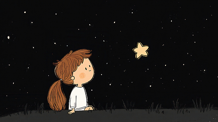 JPG 응시 남자 별 어린이 일러스트 밤하늘 동화 한명 소년 잔디 평화 검은색 고요 꿈 감성 소년한명만 국내일러스트 AI일러스트 AI콘텐츠 자연요소 식물 1 시선 컬러 컨셉 하늘 사람 야간 남자한명만 소년만 파일형식