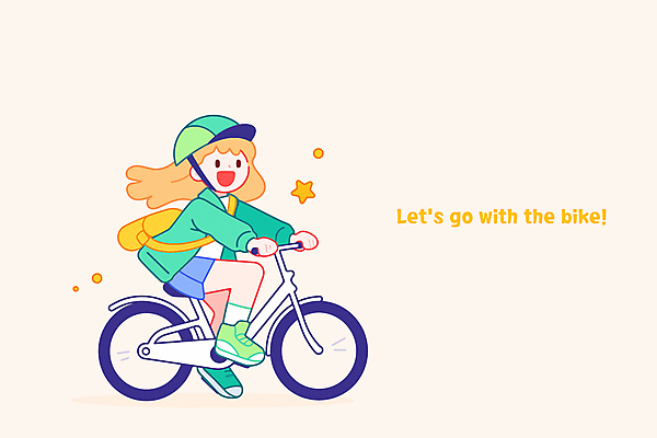 전신 여자 어린이 일러스트 한명 웃음 소녀 취미 운동 자전거 헬멧 즐거움 소녀한명만 카피스페이스 국내일러스트 AI파일 1 감정 표정 건강 사람 바이크 공백 보호장비 여자한명만 소녀만 파일형식 벡터