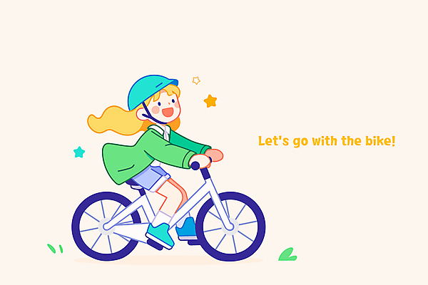 전신 여자 별 어린이 일러스트 휴식 한명 미소 웃음 소녀 취미 야외 운동 자전거 헬멧 즐거움 소녀한명만 카피스페이스 국내일러스트 AI파일 자연요소 1 감정 컨셉 표정 건강 사람 바이크 공백 보호장비 여자한명만 소녀만 파일형식 벡터