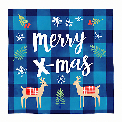 JPG 나무 잎 크리스마스 두마리 겨울 패턴 일러스트 눈꽃 사람없음 파란색 눈송이 체크무늬 순록 홀리데이 국내일러스트 AI일러스트 AI콘텐츠 식물 계절 기념일 컬러 2 무늬 휴가 눈_날씨 파일형식