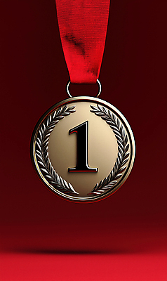 JPG 편집이미지 성공 그림자 사람없음 우승 수상_상을받음 광택 금메달 명예 시상식 월계수 편집실사 AI컴퓨터그래픽 AI콘텐츠 컨셉 최고 메달 CG 파일형식