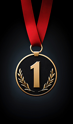 JPG 편집이미지 성공 사람없음 어둠 우승 수상_상을받음 금메달 명예 시상식 월계수 편집실사 AI컴퓨터그래픽 AI콘텐츠 컨셉 최고 메달 CG 파일형식