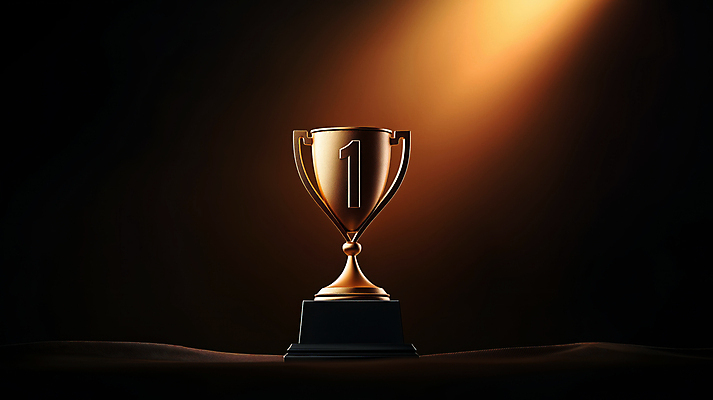 JPG 편집이미지 성공 사람없음 빛 어둠 금색 우승 수상_상을받음 황금 트로피 메달 명예 시상 시상식 편집실사 AI컴퓨터그래픽 AI콘텐츠 컬러 컨셉 최고 상_우승 CG 상_상패 파일형식