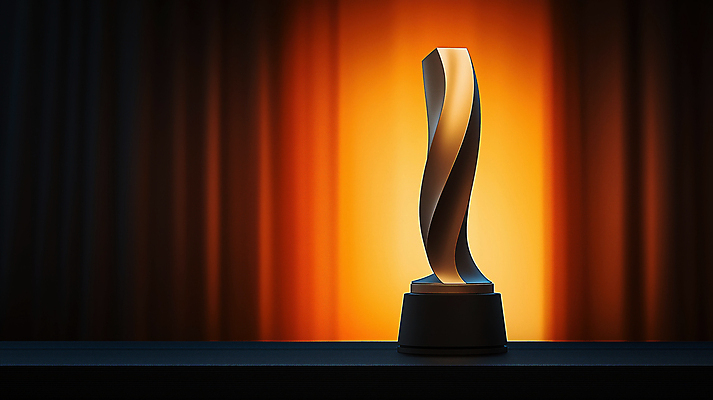 JPG 편집이미지 성공 사람없음 빛 어둠 금색 무대 우승 수상_상을받음 황금 트로피 명예 시상 시상식 영광군 편집실사 AI컴퓨터그래픽 AI콘텐츠 컬러 컨셉 최고 전라남도 상_우승 CG 파일형식