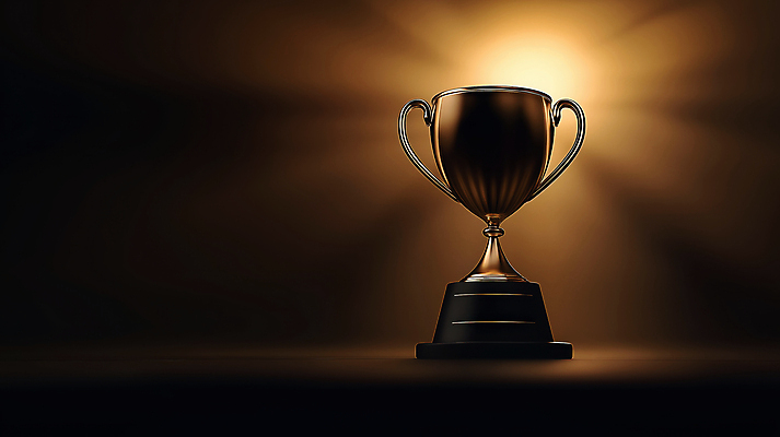 JPG 편집이미지 성공 사람없음 빛 어둠 금색 우승 수상_상을받음 황금 트로피 명예 시상 시상식 영광군 편집실사 AI컴퓨터그래픽 AI콘텐츠 컬러 컨셉 최고 전라남도 상_우승 CG 파일형식