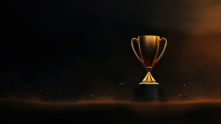 JPG 편집이미지 성공 사람없음 빛 어둠 금색 우승 수상_상을받음 황금 트로피 명예 시상 시상식 영광군 편집실사 AI컴퓨터그래픽 AI콘텐츠 컬러 컨셉 최고 전라남도 상_우승 CG 파일형식