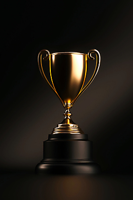 JPG 편집이미지 성공 사람없음 빛 어둠 금색 우승 수상_상을받음 황금 트로피 명예 시상 시상식 영광군 편집실사 AI컴퓨터그래픽 AI콘텐츠 컬러 컨셉 최고 전라남도 상_우승 CG 파일형식