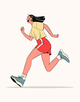 여자 인물캐릭터 스포츠 일러스트 건강 한명 웃음 성인 빨간색 달리기 운동 눈감음 헬스 에너지 즐거움 러닝 엘리먼트 성인여자한명만 일러캐릭터 AI파일 캐릭터 1 감정 컬러 모션 표정 사람 여자한명만 성인여자만 파일형식 벡터