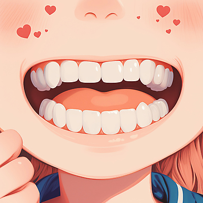 JPG 여자 얼굴 어린이 분홍색 일러스트 한명 웃음 소녀 하트 입 치아 활기 홍조 소녀한명만 해맑음 국내일러스트 AI일러스트 AI콘텐츠 모양 1 컬러 컨셉 표정 사람 신체부위 소화기관 증상 여자한명만 소녀만 파일형식