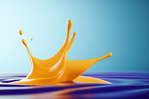 JPG 편집이미지 예술 곡선 사람없음 노란색 보라색 물감 흐름 물방울 액체 혼합 질감 스플래쉬 편집실사 AI컴퓨터그래픽 AI콘텐츠 선 컬러 컨셉 미술도구 CG 파일형식