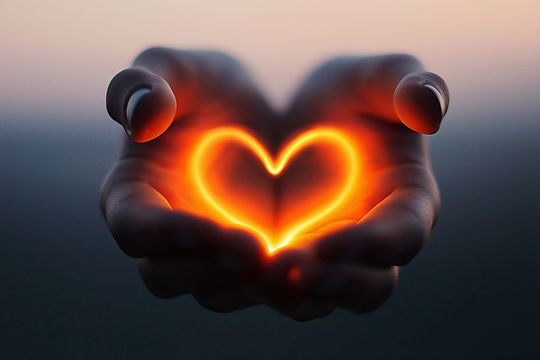 JPG 편집이미지 손 따뜻함 신체부위 빛 평화 어둠 하트 마음 손모으기 온기 편집실사 AI인물포토 AI콘텐츠 모양 컨셉 사람 손짓 CG 파일형식 AI포토